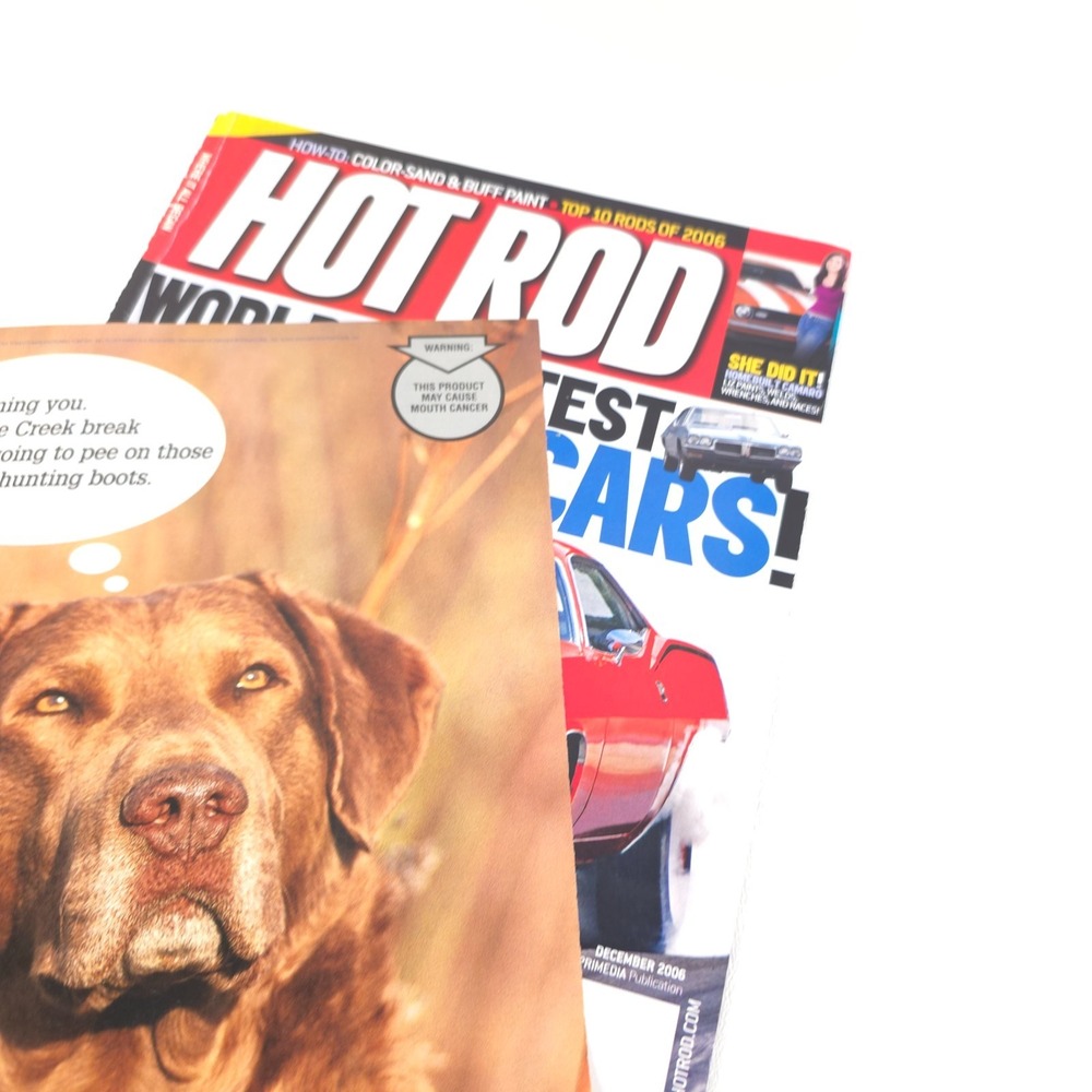 CREEK Chewing Tobacco Advertising Print Ad Dog Humor Collector Decor Poster - Picture 6 of 6